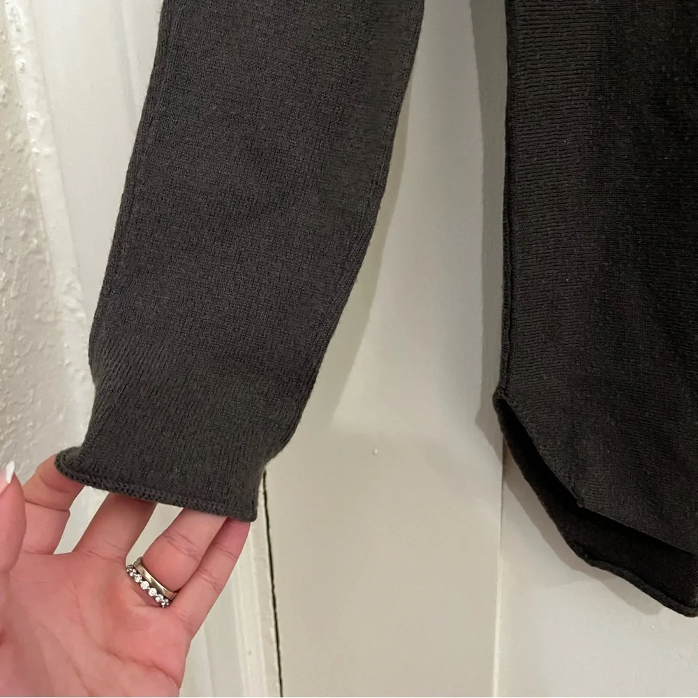INC International Concepts Classic Black Long Sleeve Sweater - Size S - Picture 6 of 10